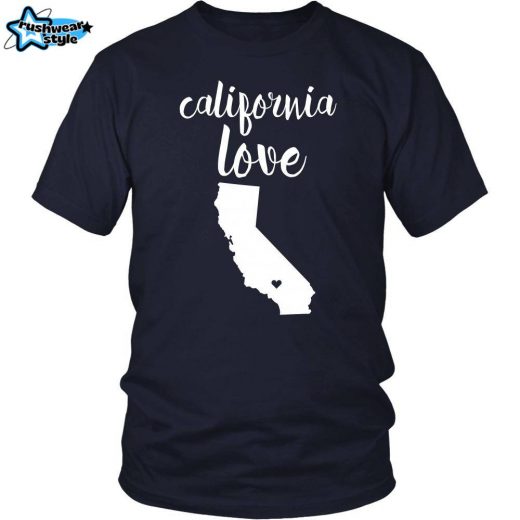 State T-Shirt – “California Love: Golden State Vibes”