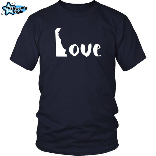 State T-Shirt – “Delaware Love: First State Pride Tee”