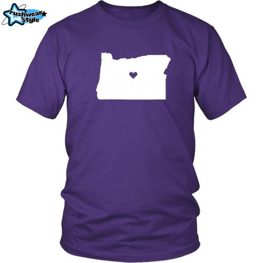 State T-Shirt – “Oregon Love: Northwest Vibes”