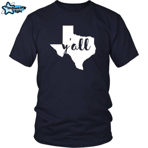 State T-Shirt – “Texas Y’all: Lone Star State Pride”