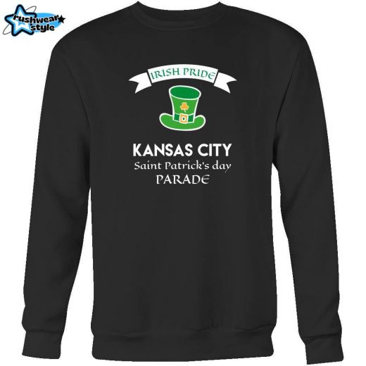 Saint Patrick’s Day – ” Kansas City Irish Pride Parade ” – custom made  funny apparel