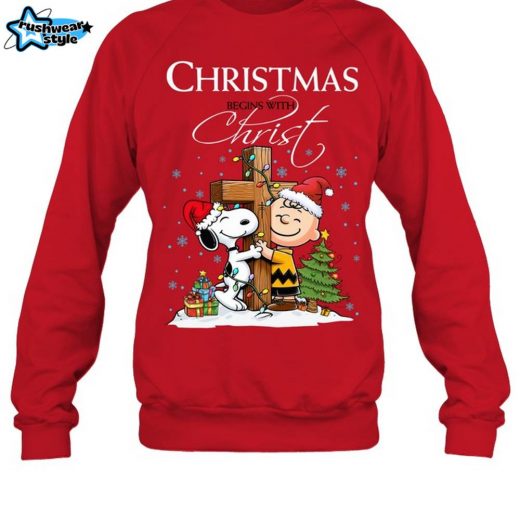 Snoopy & Christ: The Spirit of Christmas M132 – Sweatshirt