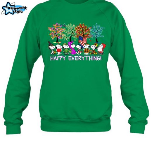 Snoopy Lovers’ Happy Holidays M42 – Sweatshirt