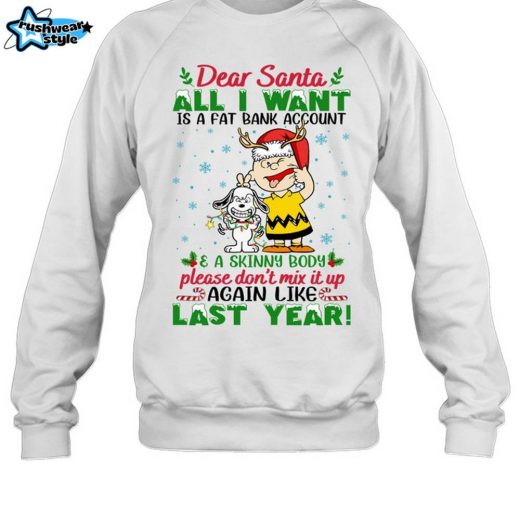 Snoopy’s Letter to Santa M226 – Sweatshirt