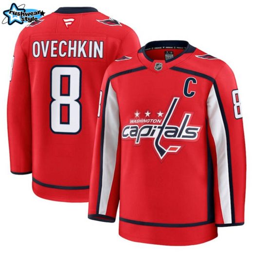 Alexander Ovechkin Washington Capitals NHL Fanatics Premium Home Jersey