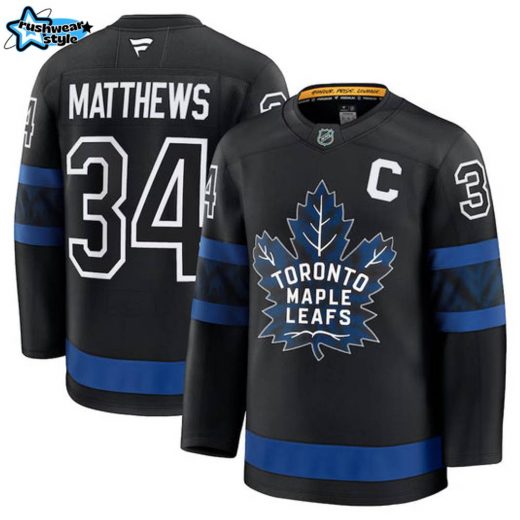 Auston Matthews Toronto Maple Leafs NHL Fanatics Premium Alternate Jersey