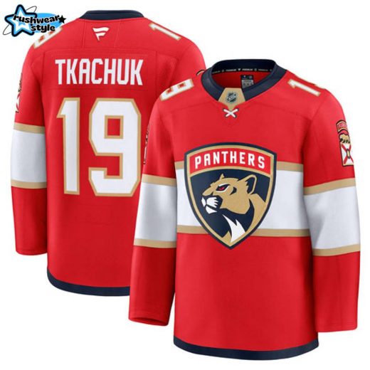 Matthew Tkachuk Florida Panthers NHL Fanatics Premium Home Jersey