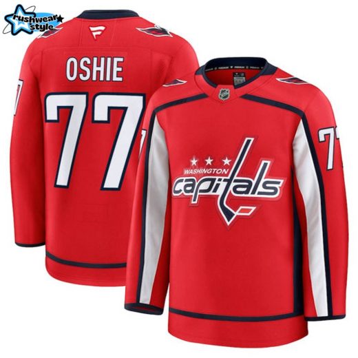 TJ Oshie Washington Capitals NHL Fanatics Premium Home Jersey