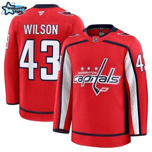 Tom Wilson Washington Capitals NHL Fanatics Premium Home Jersey