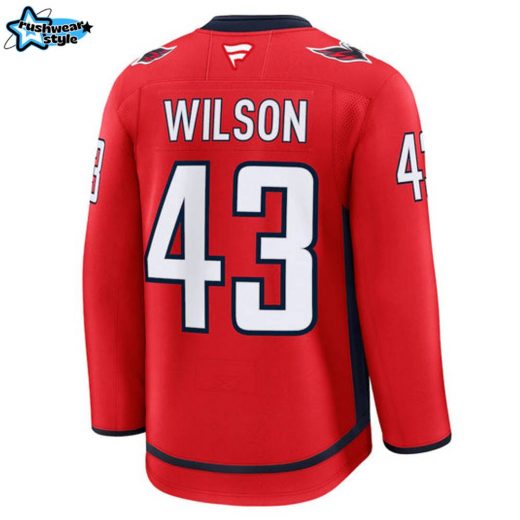 Tom Wilson Washington Capitals NHL Fanatics Premium Home Jersey