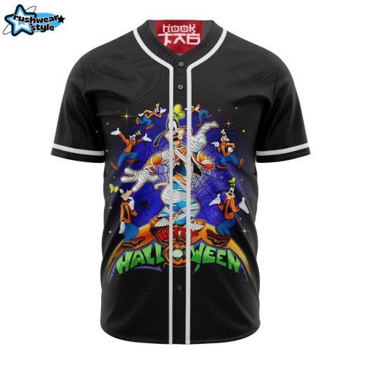 Goofy Halloween Baseball Jersey, Disney Halloween Baseball Jersey, Halloween Baseball Jersey