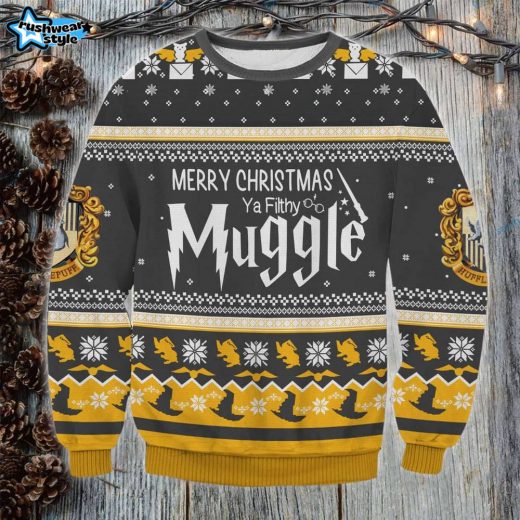 Merry Christmas Muggle Harry Potter Sweater