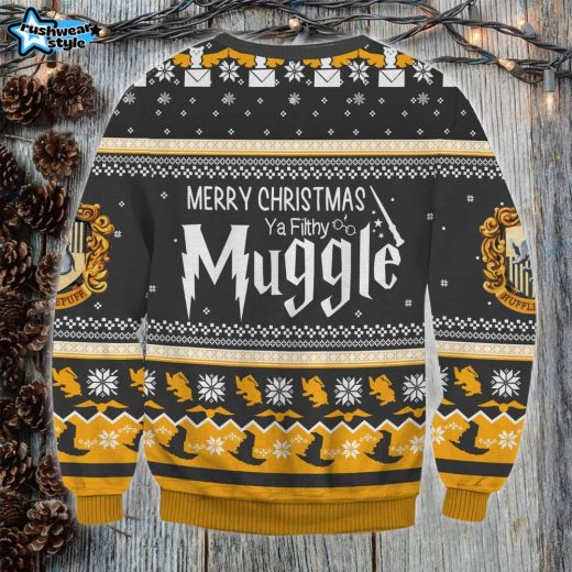 Merry Christmas Muggle Harry Potter Sweater