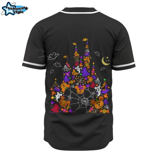 Mickey Halloween Baseball Jersey, Disney Halloween Baseball Jersey, Halloween Baseball Jersey