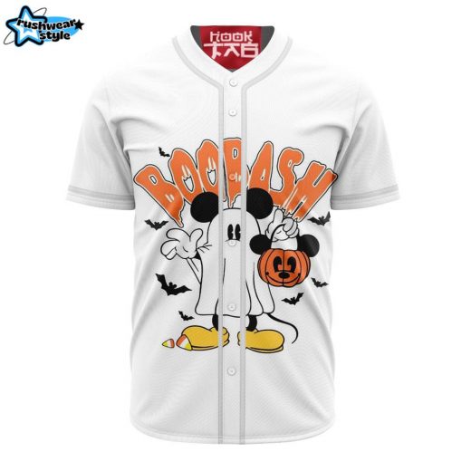 Mickey Mouse with Friends Happy Halloween Baseball Jersey, Disney Halloween Baseball Jersey, Halloween Baseball Jersey