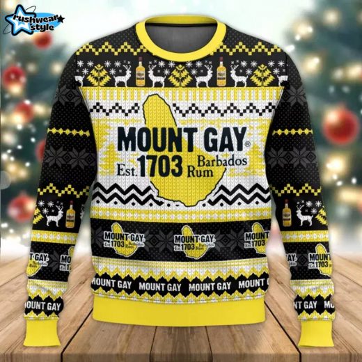 Mount Gay Rum Festive Christmas Sweater