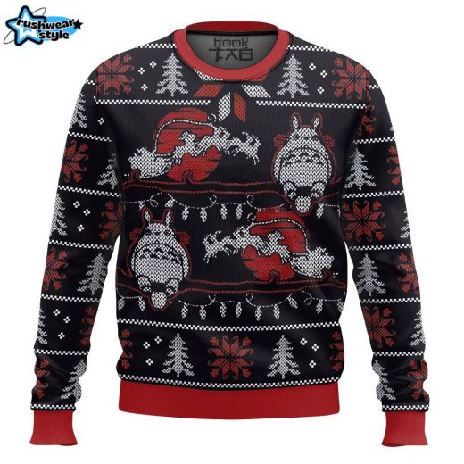 My Neighbor Totoro Christmas Sweater