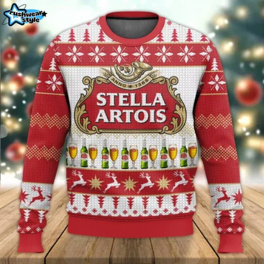 Stella Artois Festive Ugly Sweater