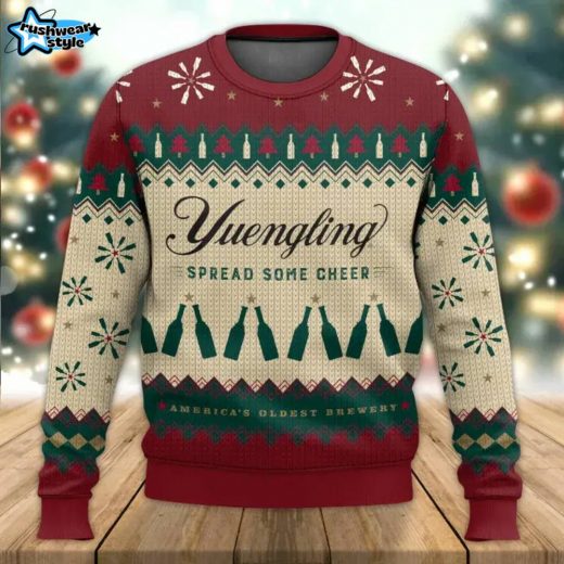 Yuengling Lager Beer Christmas Sweater