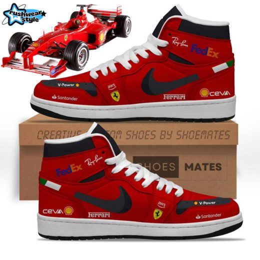 Ferrari F1 Air Jordan 1 Retro High Sneakers