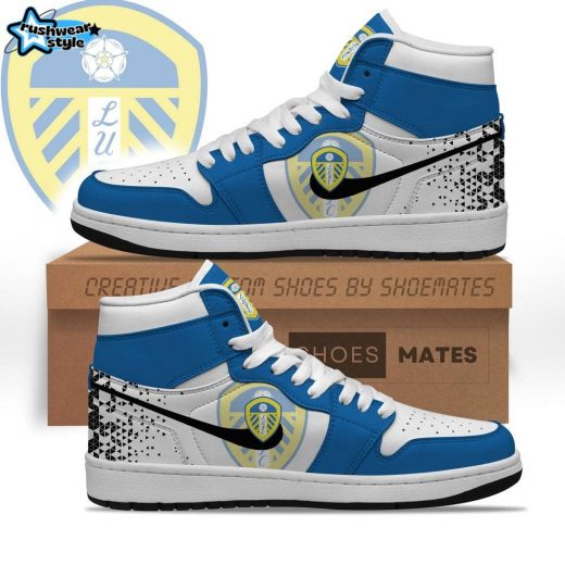 Leeds United FC Air Jordan 1 Retro High Sneakers