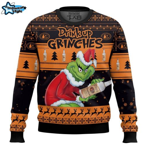 Drink Up Grinches Tito’s Ugly Sweater