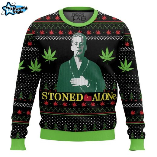 Home Alone, Kevin McCallister Stone Alone Christmas Ugly Sweater