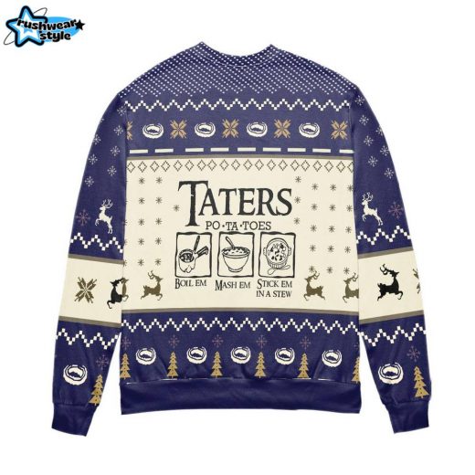 LOTR Taters Potatoes Ugly Christmas Sweatshirt