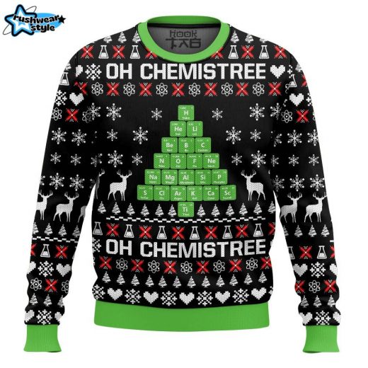 Oh Chemistry Funny Christmas Sweater