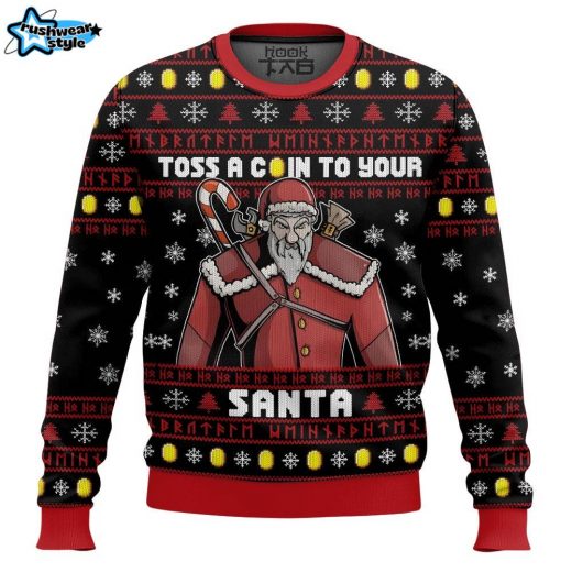 The Witcher Santa Claus Ugly Christmas Sweater