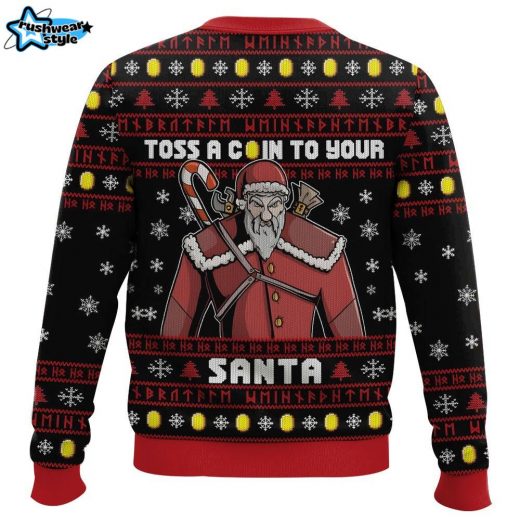 The Witcher Santa Claus Ugly Christmas Sweater