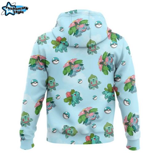 Bulbasaur line Pokemon Hoodie