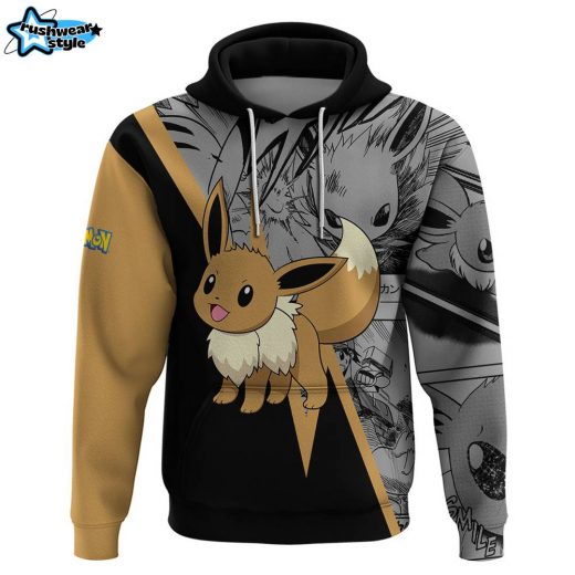 Eevee Pokemon Hoodie Anime Mix Manga