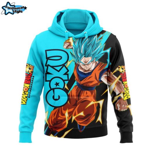 Goku Super Saiyan Blue Dragon Ball Z Hoodie