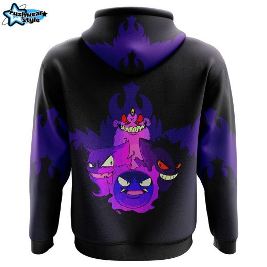 Hooktab Ghoulish Gengar Anime Hoodie