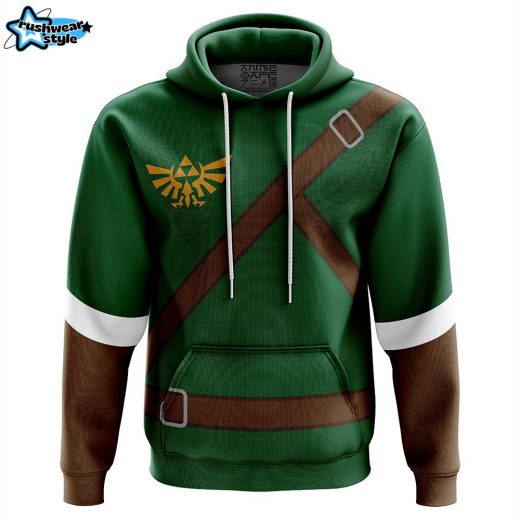 Hooktab Link The Legend of Zelda Anime Hoodie