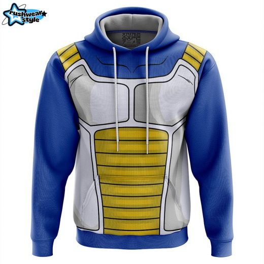 Hooktab Vegeta Armor Dragon Ball Z Anime Hoodie