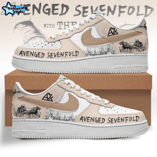 Premium Avenged Sevenfold Air Force 1 Sneaker 106340