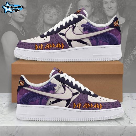 Premium Def Leppard Air Force 1 Sneaker 106390