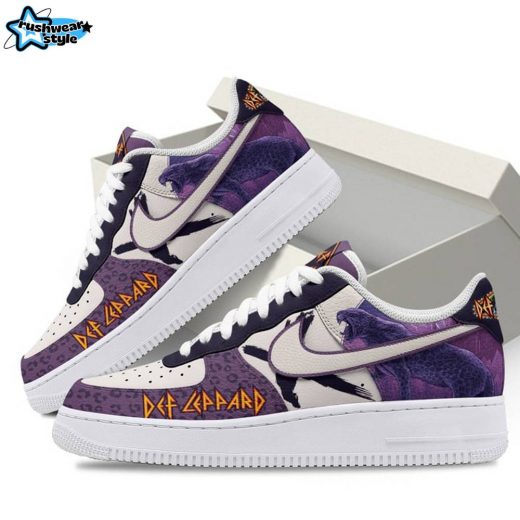 Premium Def Leppard Air Force 1 Sneaker 106390