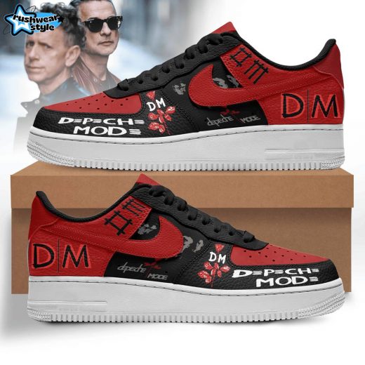 Premium Depeche Mode Air Force 1 Sneaker 106352