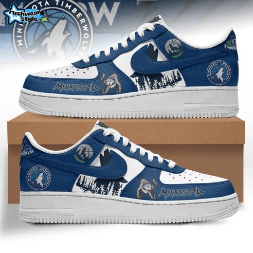 Premium Minnesota Timberwolves Air Force 1 Sneaker 106355