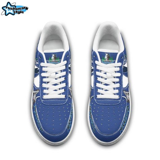 Premium Minnesota Timberwolves Air Force 1 Sneaker 106355