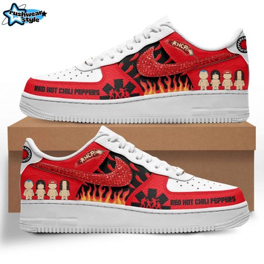 Premium Red Hot Chili Peppers Air Force 1 Sneaker 106337