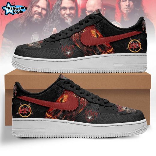 Premium Slayer Band Air Force 1 Sneaker 106380