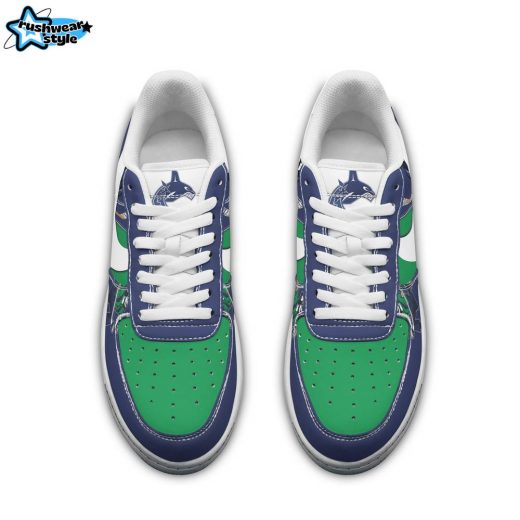 Premium Vancouver Canucks Air Force 1 Sneaker 106358