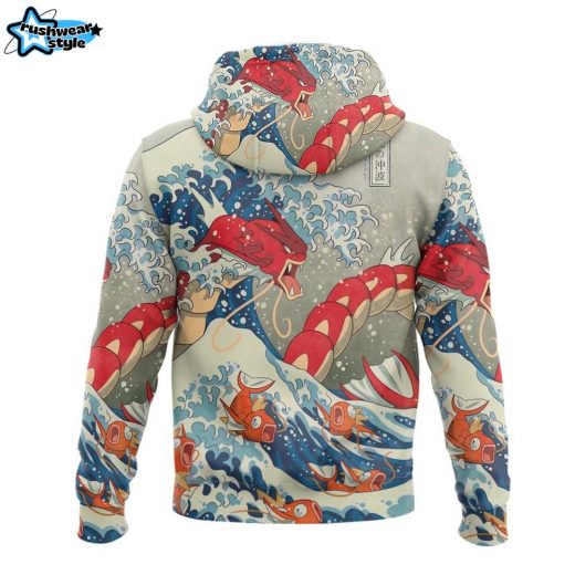 Red gyarados Pokemon Hoodie