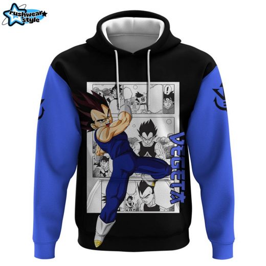 Vegeta Hoodie Dragon Ball Mix Anime Manga