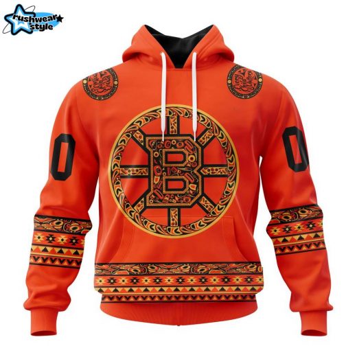 NHL Boston Bruins National Day for Truth and Reconciliation Hoodie – Exclusive Collection