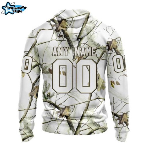 NHL Boston Bruins White Winter Hunting Camo Design Hoodie ST2303 – Special Edition